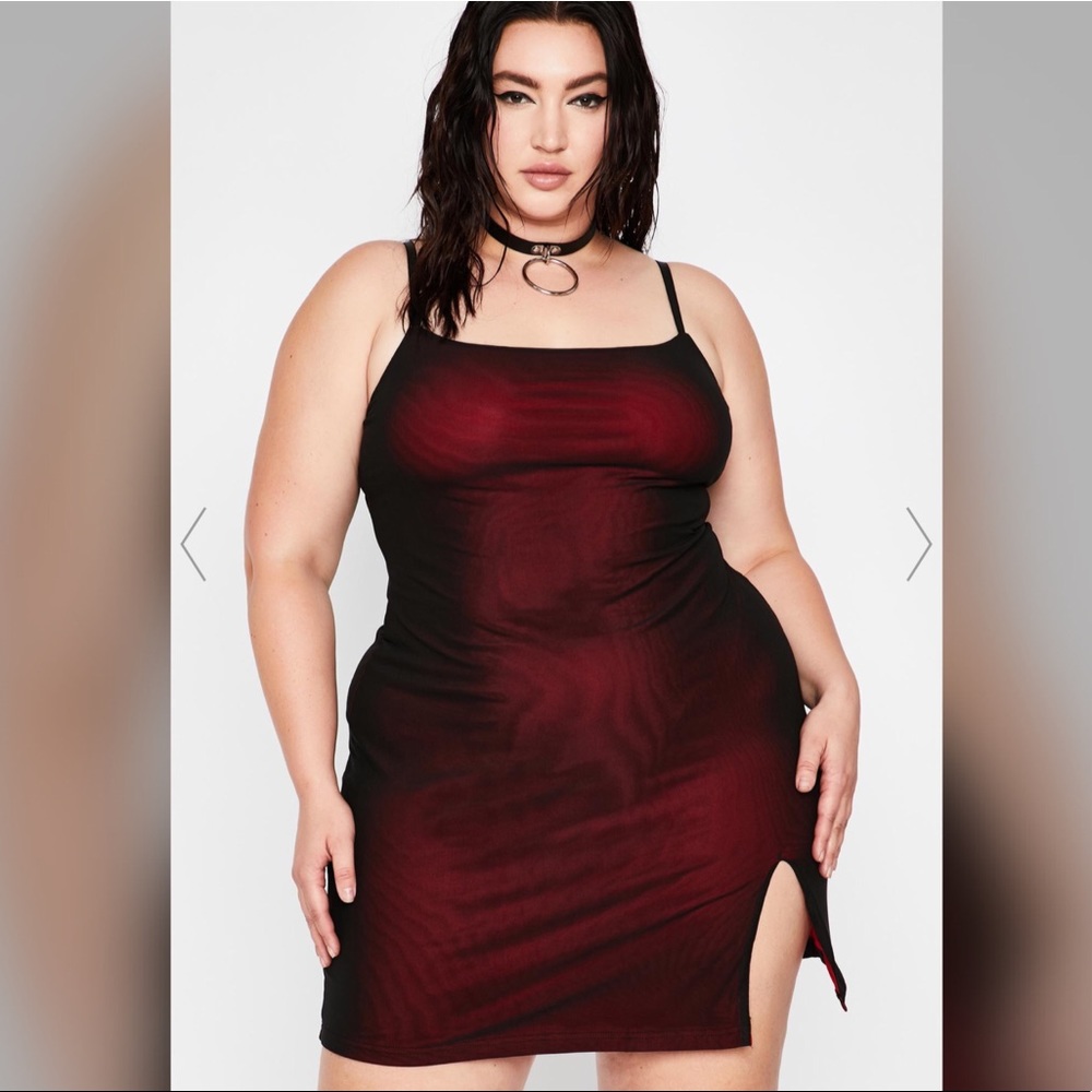 Dollskill Red slip dress